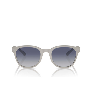 Lunettes de soleil Emporio Armani EA4225U 610087 matte light grey - Vue de face