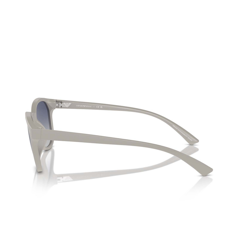 Lunettes de soleil Emporio Armani EA4225U 610087 matte light grey - 3/3