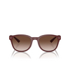 Occhiali da sole Emporio Armani EA4225U 610113 matte bordeaux - anteprima prodotto 1/3