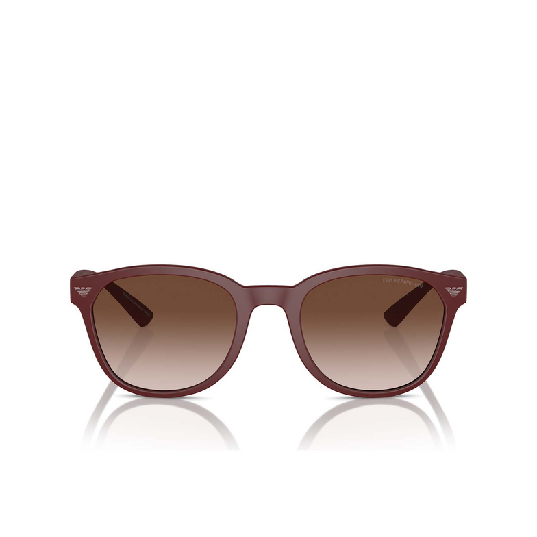 Emporio Armani EA4225U Sunglasses 610113 matte bordeaux - 1/3