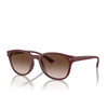 Gafas de sol Emporio Armani EA4225U 610113 matte bordeaux - Miniatura del producto 2/3