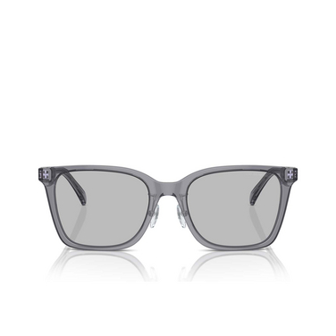 Occhiali da sole Emporio Armani EA4226D 502987 shiny transparent grey - frontale