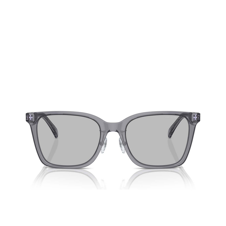 Occhiali da sole Emporio Armani EA4226D 502987 shiny transparent grey - 1/3