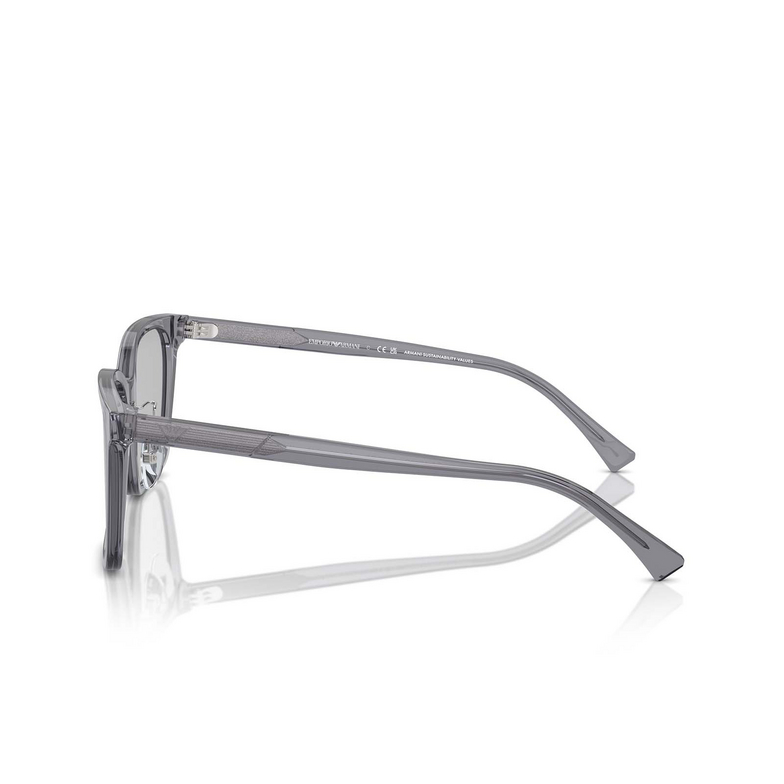 Lunettes de soleil Emporio Armani EA4226D 502987 shiny transparent grey - 3/3