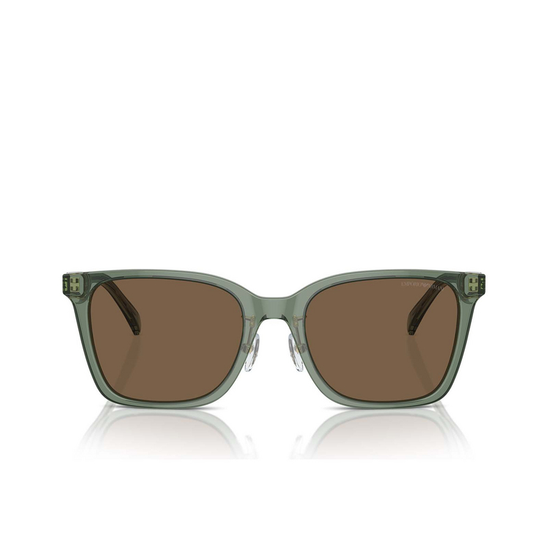 Emporio Armani EA4226D Sunglasses 536273 shiny transparent green - 1/3