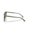 Lunettes de soleil Emporio Armani EA4226D 536273 shiny transparent green - Vignette du produit 3/3