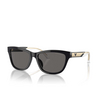 Occhiali da sole Emporio Armani EA4227U 501787 shiny black - anteprima prodotto 2/3