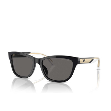 Emporio Armani EA4227U Sunglasses 501787 shiny black - three-quarters view
