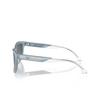 Lunettes de soleil Emporio Armani EA4227U 609611 shiny opaline azure - Vignette du produit 3/3