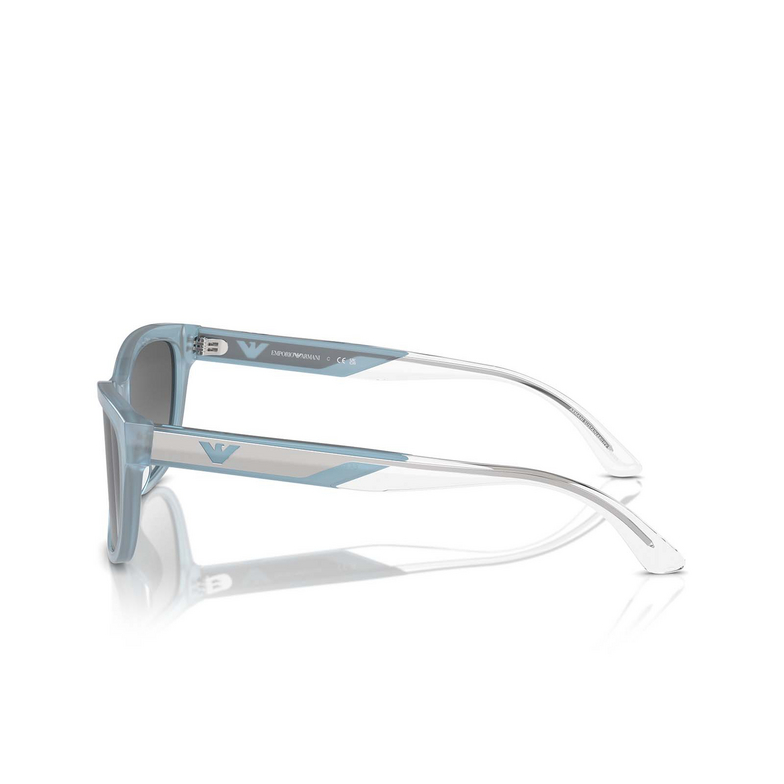 Gafas de sol Emporio Armani EA4227U 609611 shiny opaline azure - 3/3