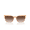 Lunettes de soleil Emporio Armani EA4227U 609813 shiny opaline tundra - Vignette du produit 1/3