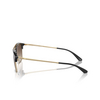 Lunettes de soleil Emporio Armani EA4228 300213 shiny black / matte pale gold - Vignette du produit 3/3