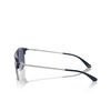 Lunettes de soleil Emporio Armani EA4228 304580 shiny blue / matte silver - Vignette du produit 3/3