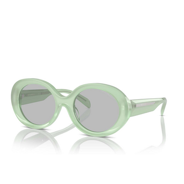 Gafas de sol Emporio Armani EA4231U 615487 opal green mint - Vista tres cuartos