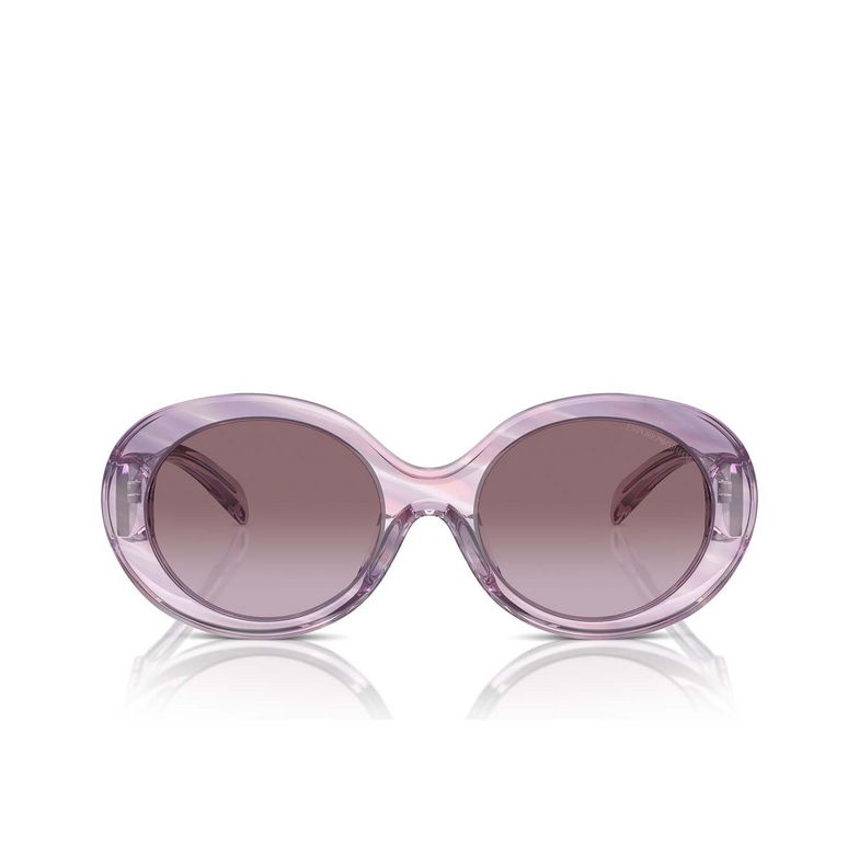 Gafas de sol Emporio Armani EA4231U 61558H striped pink - 1/3