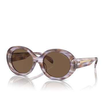 Emporio Armani EA4231U Sonnenbrillen 615673 striped brown - Dreiviertelansicht