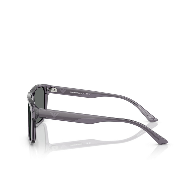 Emporio Armani EA4232 Sunglasses 610687 transparent dark grey - 3/3