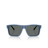 Emporio Armani EA4232 Sunglasses 617587 iridescent blue - product thumbnail 1/3