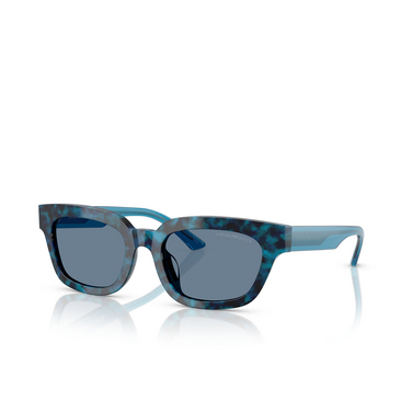 Emporio Armani EA4233U Sonnenbrillen 618080 havana blue - Dreiviertelansicht