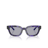 Emporio Armani EA4233U Sunglasses 618380 havana violet - product thumbnail 1/3