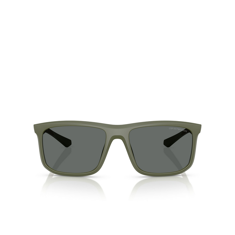 Emporio Armani EA4234U Sunglasses 618487 matte green - 1/3