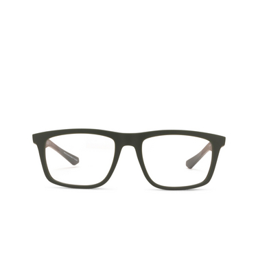 Lunettes de vue Emporio Armani EA4235 61841W matte green - Vue de face