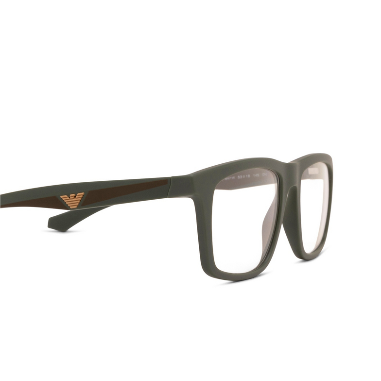 Occhiali da vista Emporio Armani EA4235 61841W matte green - 3/6