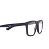 Occhiali da vista Emporio Armani EA4235 61851W matte blue - anteprima prodotto 3/6