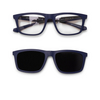 Occhiali da vista Emporio Armani EA4235 61851W matte blue - anteprima prodotto 6/6