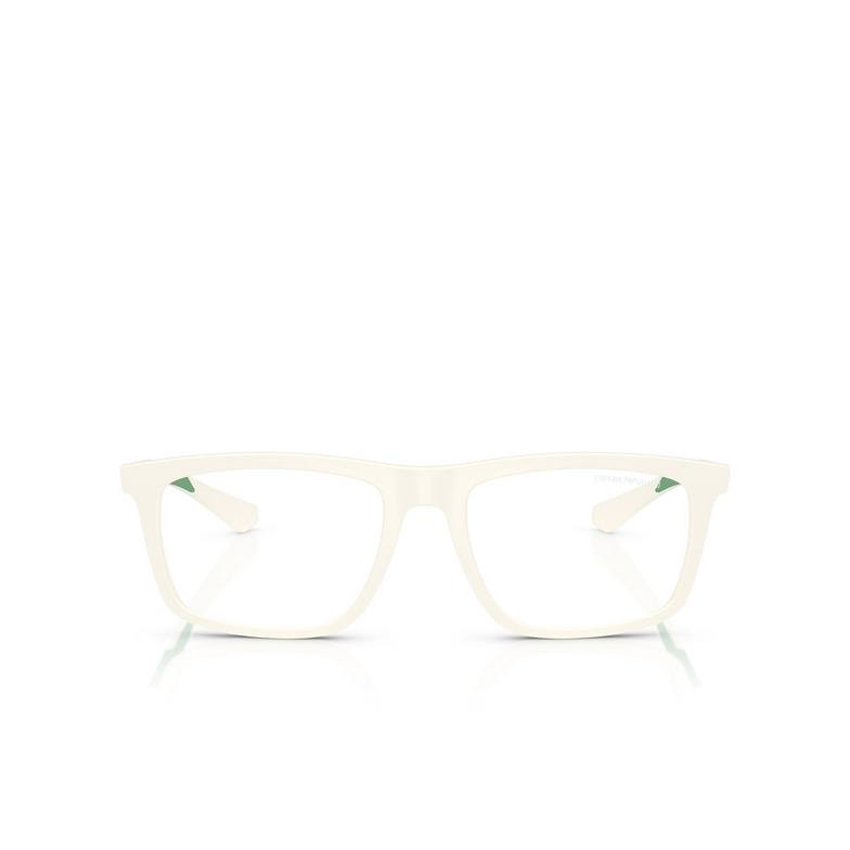 Emporio Armani EA4235 Eyeglasses 61871W matte white - 1/3