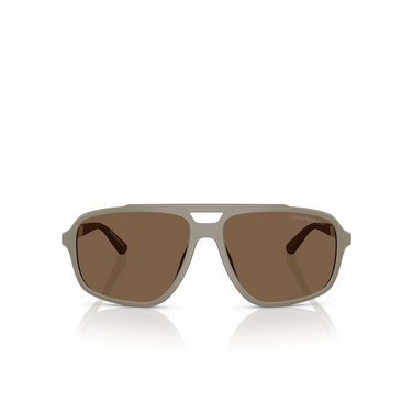 Gafas de sol Emporio Armani EA4236U 543773 matte beige - Vista delantera