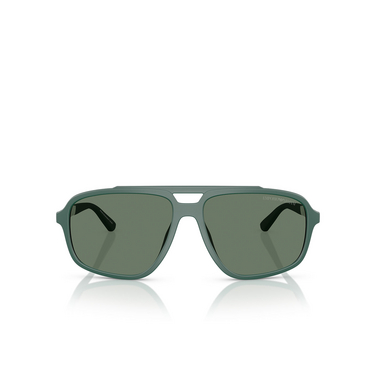 Occhiali da sole Emporio Armani EA4236U 619071 dark green - frontale