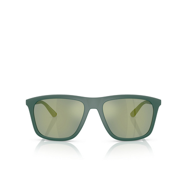 Emporio Armani EA4237 Sunglasses 61906R matte dark green - front view