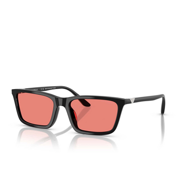 Lunettes de soleil Emporio Armani EA4239U 501784 shiny black - Vue trois quarts