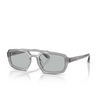 Emporio Armani EA4240U Sunglasses 620287 shiny transparent grey - product thumbnail 2/3