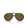 Emporio Armani EA4242U Sunglasses 621473 shiny olive green - product thumbnail 1/3