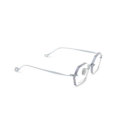 Gafas graduadas Eyepetizer CARNABY OPT C.1 silver - Vista tres cuartos