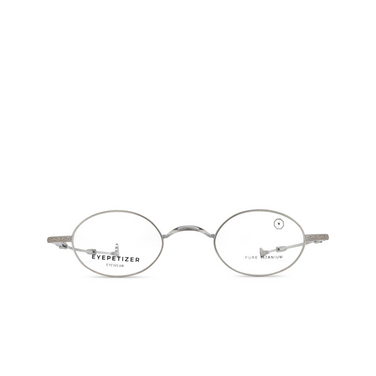 Eyepetizer DICKIE L.E. Eyeglasses C.1-OP matt silver - front view