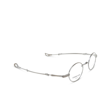 Gafas graduadas Eyepetizer DICKEY L.E. OPT C.1-OP matt silver - Vista tres cuartos