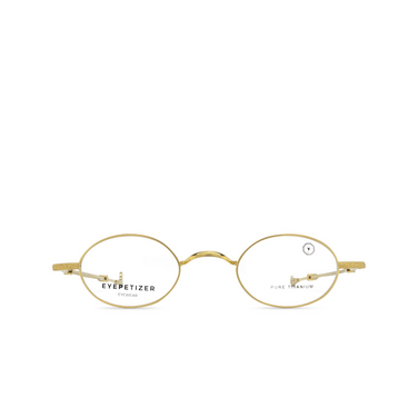 Gafas graduadas Eyepetizer DICKEY L.E. OPT C.4-OP gold - Vista delantera