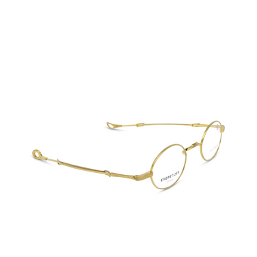 Gafas graduadas Eyepetizer DICKIE L.E. OPT C.4-OP gold - Vista tres cuartos