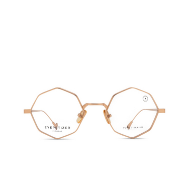 Lunettes de vue Eyepetizer DONALD OPT C-9-OP matt rose gold - Vue de face