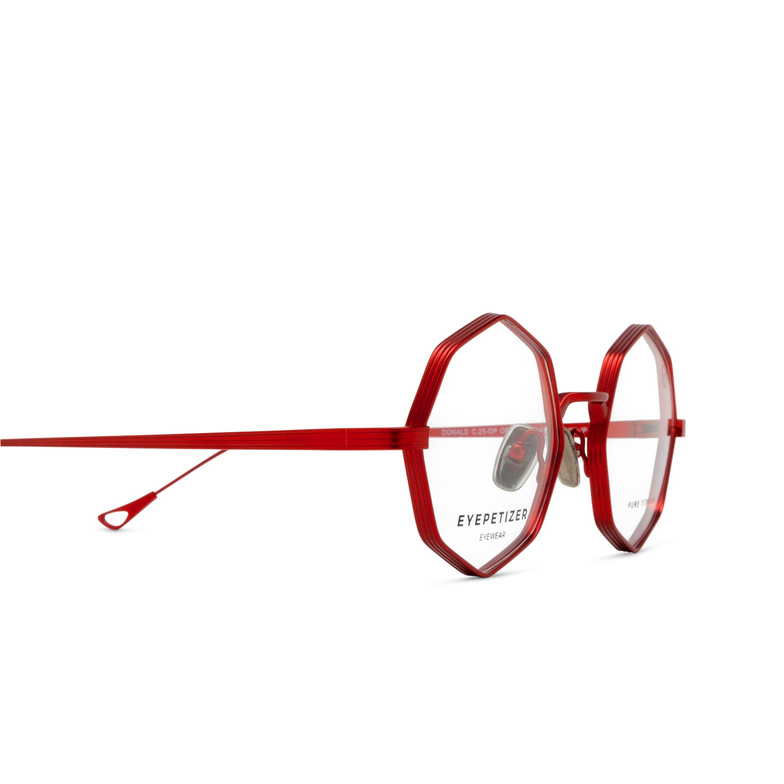 Lunettes de vue Eyepetizer DONALD OPT C.25-OP matt bordeaux - 3/4