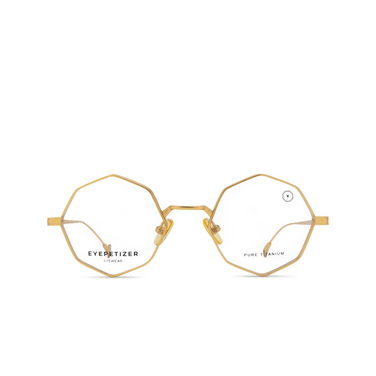 Lunettes de vue Eyepetizer DONALD OPT C.4-OP matt gold - Vue de face