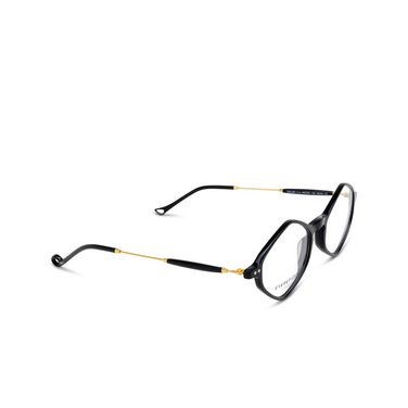 Gafas graduadas Eyepetizer DOUZE C.A black - Vista tres cuartos