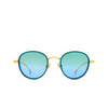 Eyepetizer FLAME Sunglasses C.T-4-43 petrol blue matt - product thumbnail 1/4