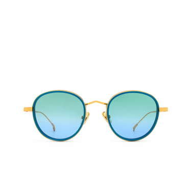 Eyepetizer FLAME Sunglasses C.T-4-43 petrol blue matt - front view