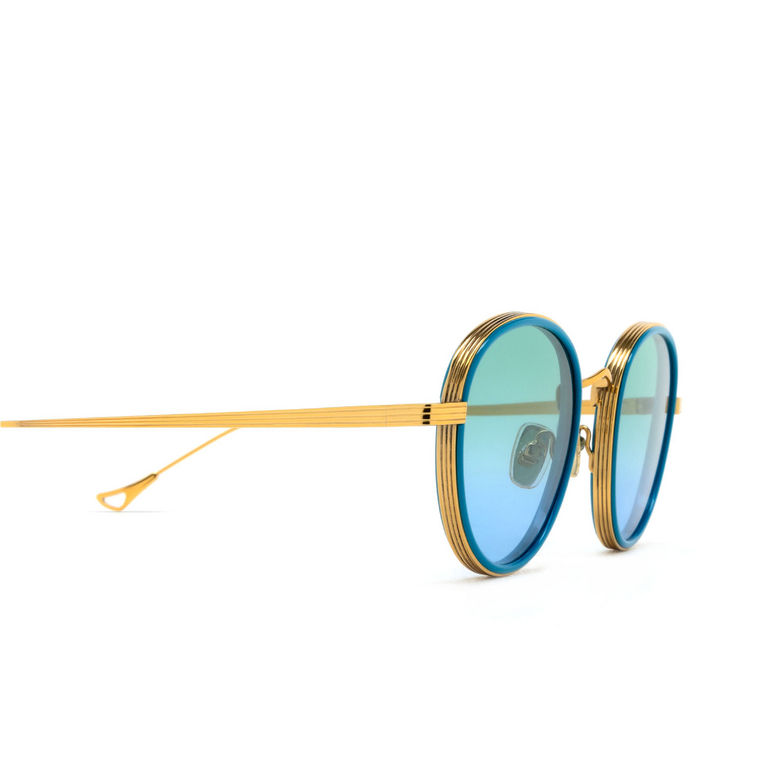 Eyepetizer FLAME Sunglasses C.T-4-43 petrol blue matt - 3/4