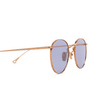 Occhiali da sole Eyepetizer JOCKEY C.9-49 rose gold - anteprima prodotto 3/4