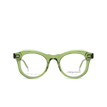 Gafas graduadas Eyepetizer MAGALI OPT C.VD transparent green - Vista delantera